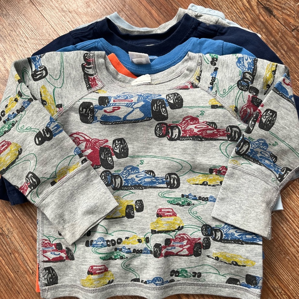 Hanna Anderson Print shirts Bundle 2t play  9 in bundle can’t separate
